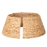 Temple &amp; Webster Water Hyacinth Christmas Tree Skirt