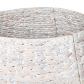 Temple &amp; Webster 62cm Water Hyacinth Christmas Tree Skirt