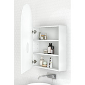 Temple &amp; Webster Cali 750mm Vanity Package with Arch Shaving Cabinet