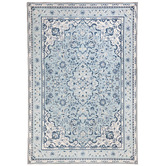 Temple &amp; Webster Blue Rayie Area Rug