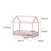 Temple &amp; Webster Luther Single Kids&#039; House Bed Frame