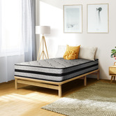 Temple &amp; Webster Ellisha Pine Wood Bed Base