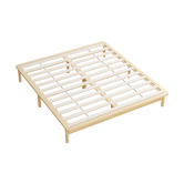 Temple &amp; Webster Ellisha Pine Wood Bed Base