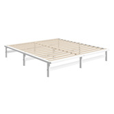 Temple &amp; Webster Ellisha Pine Wood Bed Base