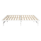 Temple &amp; Webster Ellisha Pine Wood Bed Base