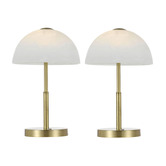 Temple &amp; Webster 40cm Marla LED Touch Table Lamp