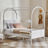 Temple &amp; Webster Kids&#039; Arch Canopy Single Bed