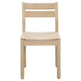 Temple &amp; Webster Palm Timber Outdoor Dining Chairs