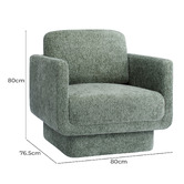 Temple &amp; Webster Ingrid Upholstered Armchair