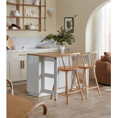Temple &amp; Webster 66cm Aurora Spindle Barstools