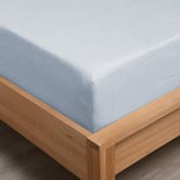 Temple &amp; Webster Pure French Flax Linen Fitted Sheet