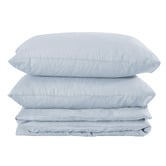 Temple &amp; Webster Pure French Flax Linen Quilt Cover Set