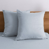 Temple &amp; Webster Pure French Flax Linen European Pillowcases