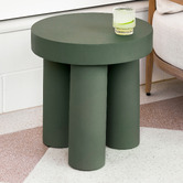 Temple &amp; Webster Makkari Polystone Outdoor Side Table