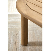 Temple &amp; Webster Corfu Acacia Wood Outdoor Coffee Table