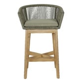 Temple &amp; Webster 68.5cm Laguna Rope Outdoor Barstool