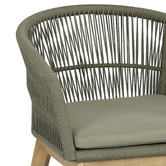 Temple &amp; Webster Laguna Rope Outdoor Dining Chair