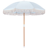 Temple &amp; Webster 1.8m Fringed Beach Umbrella