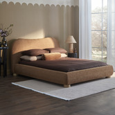 Temple &amp; Webster Paloma Boucle Bed