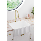 Temple &amp; Webster Bowral Single Fireclay Farmhouse Sink