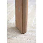 Temple &amp; Webster Carla Travertine-Look Outdoor Dining Table