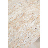Temple &amp; Webster Carla Travertine-Look Outdoor Dining Table