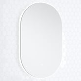 Temple &amp; Webster Nomad II 750mm Vanity Package with Oval LED Mirror