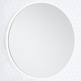 Temple &amp; Webster Cali 900mm Vanity Package with Round LED Mirror