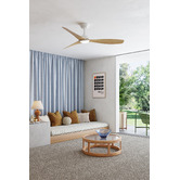 Temple &amp; Webster Alina 132cm WIFI DC Ceiling Fan with LED Light &amp; Remote Control