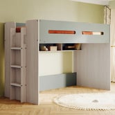 Temple &amp; Webster Campbell Single Loft Bed