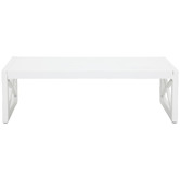 Temple &amp; Webster Hamptons Aluminium Outdoor Coffee Table