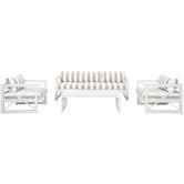 Temple &amp; Webster Hamptons Aluminium Outdoor Coffee Table