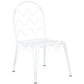 Temple &amp; Webster 4 Seater Nadi Aluminium Outdoor Dining Table &amp; Shelly Chair Set