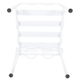 Temple &amp; Webster 4 Seater Nadi Aluminium Outdoor Dining Table &amp; Shelly Chair Set
