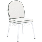 Temple &amp; Webster 4 Seater Nadi Aluminium Outdoor Dining Table &amp; Shelly Chair Set