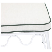 Temple &amp; Webster 4 Seater Nadi Aluminium Outdoor Dining Table &amp; Shelly Chair Set