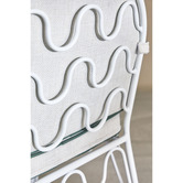 Temple &amp; Webster 4 Seater Nadi Aluminium Outdoor Dining Table &amp; Shelly Chair Set