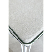 Temple &amp; Webster 4 Seater Nadi Aluminium Outdoor Dining Table &amp; Shelly Chair Set