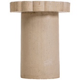 Temple &amp; Webster Clovelly Travertine-look Outdoor Side Table
