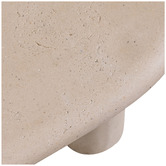 Temple &amp; Webster Byron Travertine-look Outdoor Coffee Table