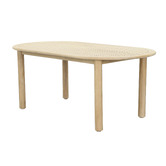 Temple &amp; Webster 4 Seater Corfu Outdoor Dining Table &amp; Chair Set