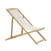 Temple &amp; Webster Belize Wooden Outdoor Deck Chair