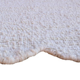 Temple &amp; Webster Rowe Boucle Wool-Blend Scalloped Rug