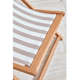 Temple &amp; Webster Belize Wooden Outdoor Deck Chair
