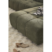 Temple &amp; Webster Quinn 4 Seater Upholstered Sofa with Reversible Chaise