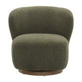 Temple &amp; Webster Libby Upholstered Swivel Accent Chair