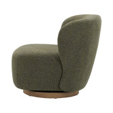 Temple &amp; Webster Libby Upholstered Swivel Accent Chair