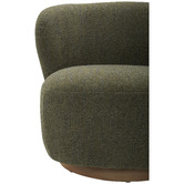 Temple &amp; Webster Libby Upholstered Swivel Accent Chair