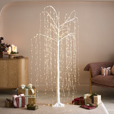 Temple &amp; Webster 180cm Shimmer Willow LED Christmas Tree
