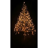 Temple &amp; Webster 135cm Gold Pre-Lit Twig Tree